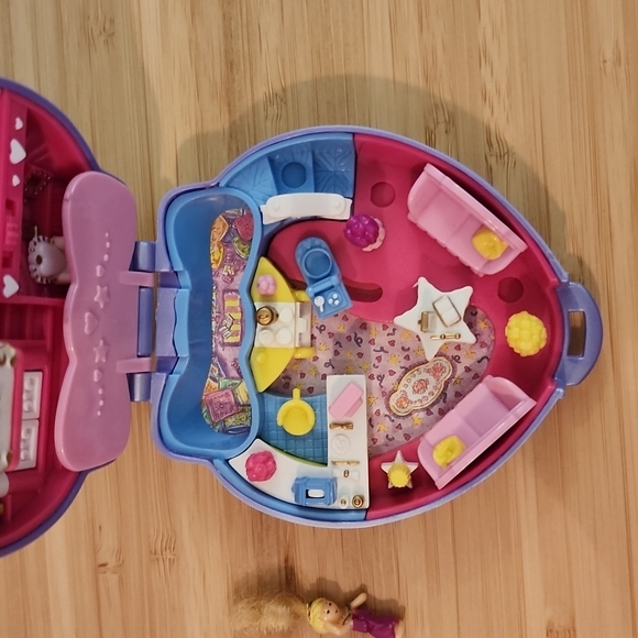 Polly Pocket Super Star Hair 1995 Vintage Bluebird Toys - Picture 6 of 8